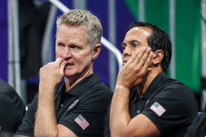 Team USA's Steve Kerr says long-term program of same 10 guys 'very  unrealistic