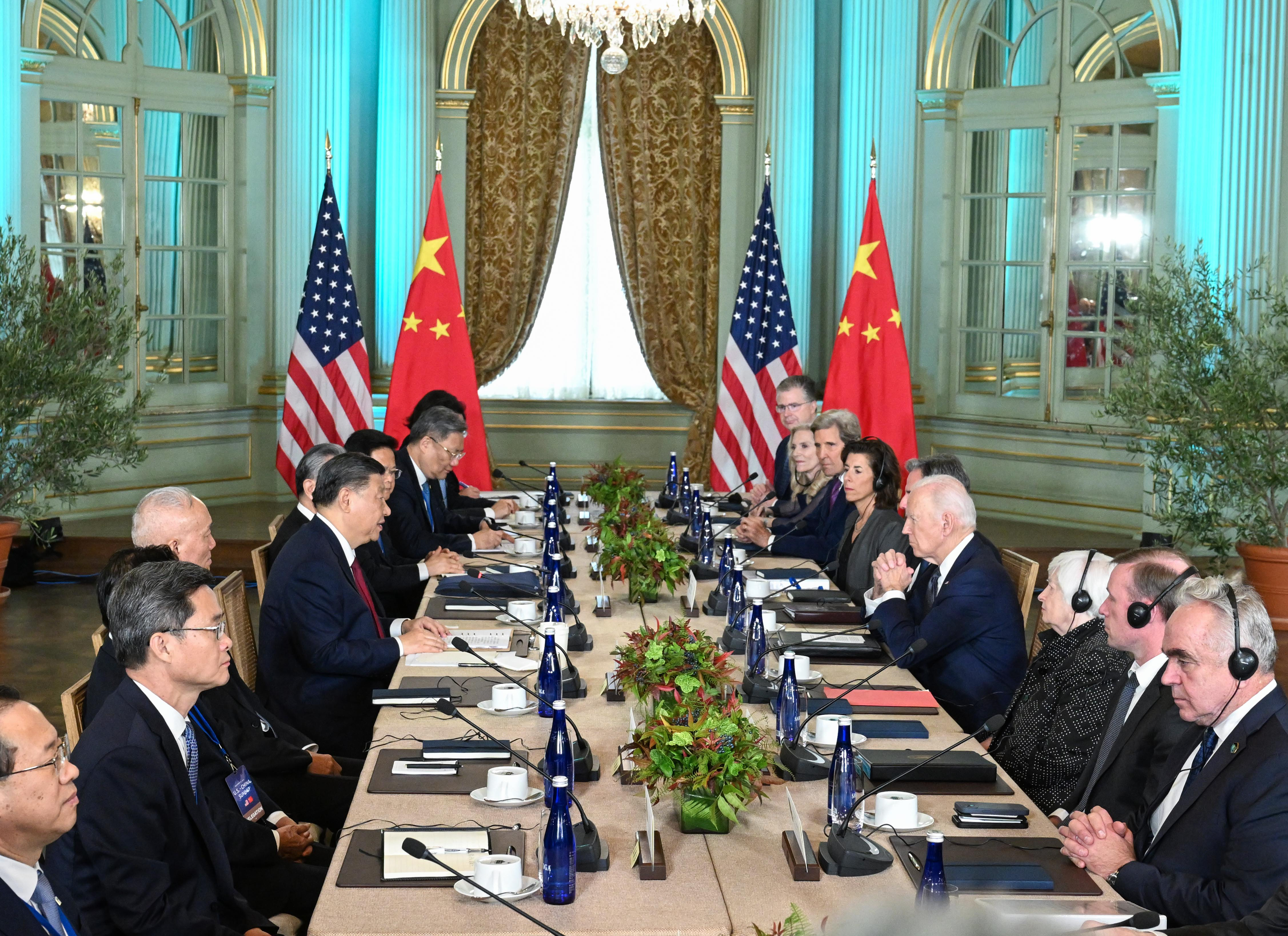 Xinhua Headlines: Xi, Biden hold historic summit, charting course for  improving bilateral ties-Xinhua