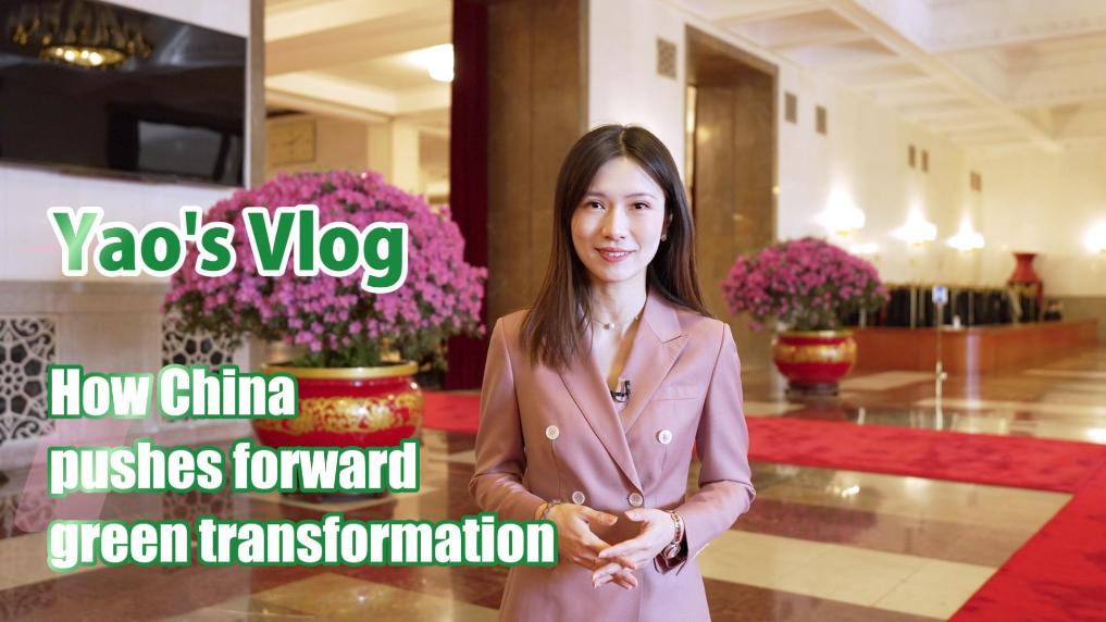 Yao's Vlog｜How China pushes forward green transformation-Xinhua