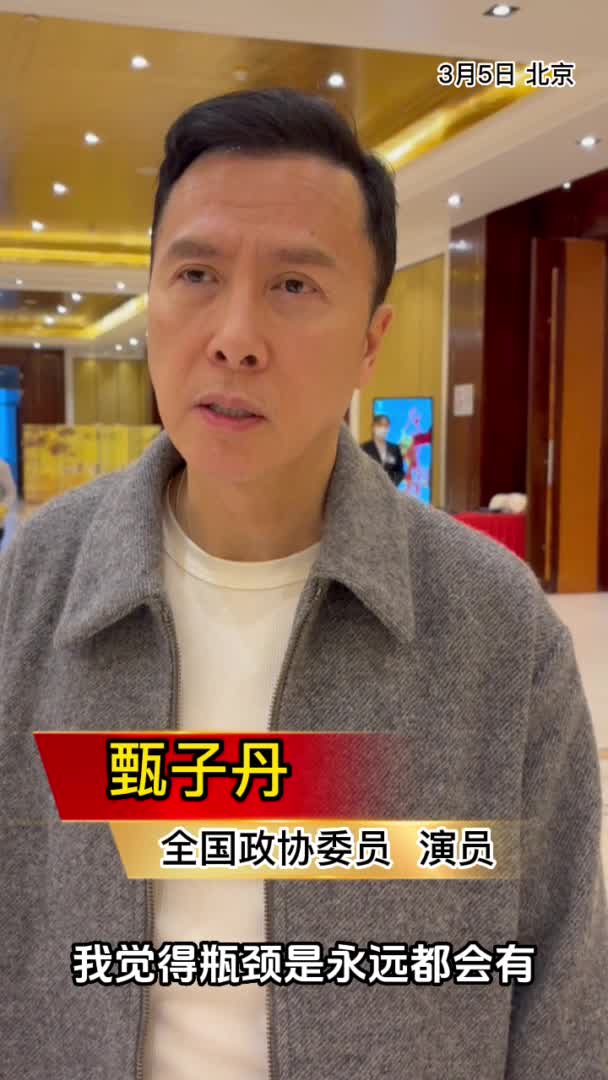 两会好声音甄子丹委员人的力量就是艺术的魅力