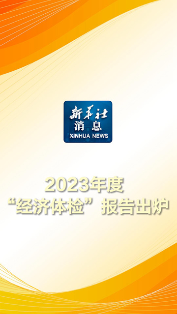 新华社消息丨2023年度“经济体检”报告出炉 -新华网        