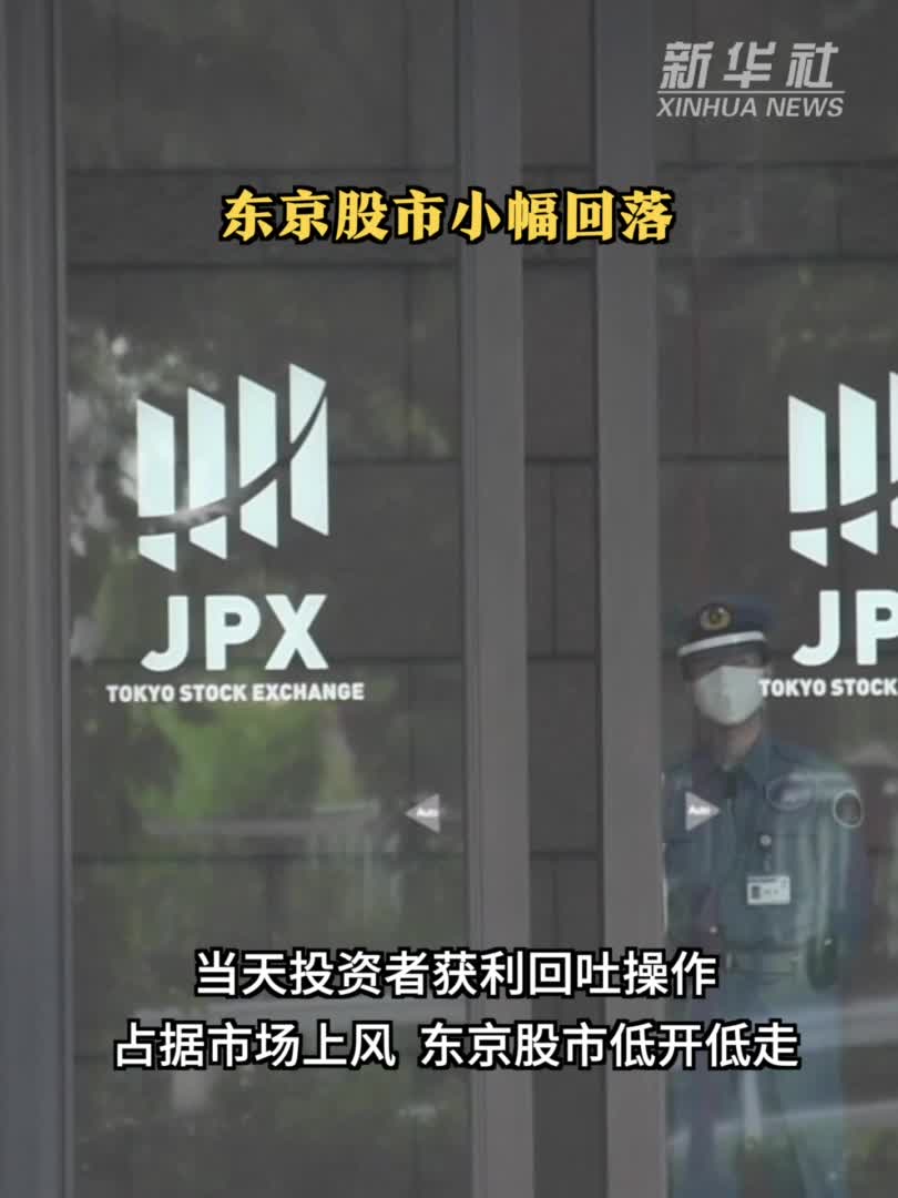 东京股市小幅回落-新华网